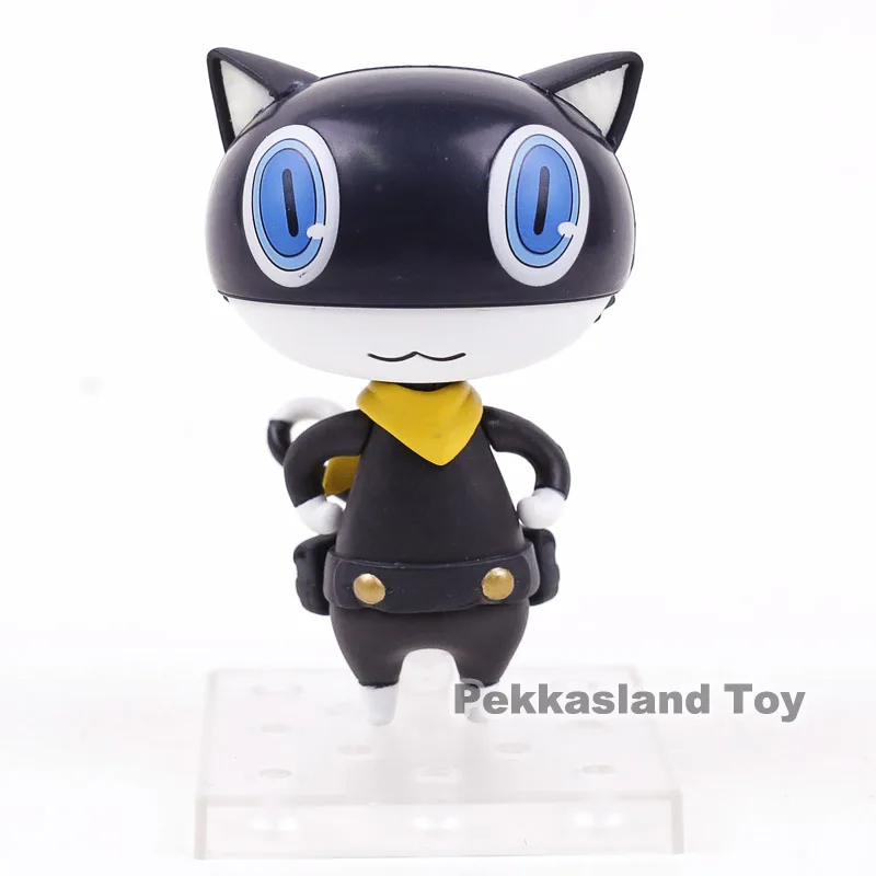 Persona 5 Morgana 793 Mona Melnais Kaķis, PVC Rīcības Attēls Kolekcionējamus Modelis Rotaļlietas