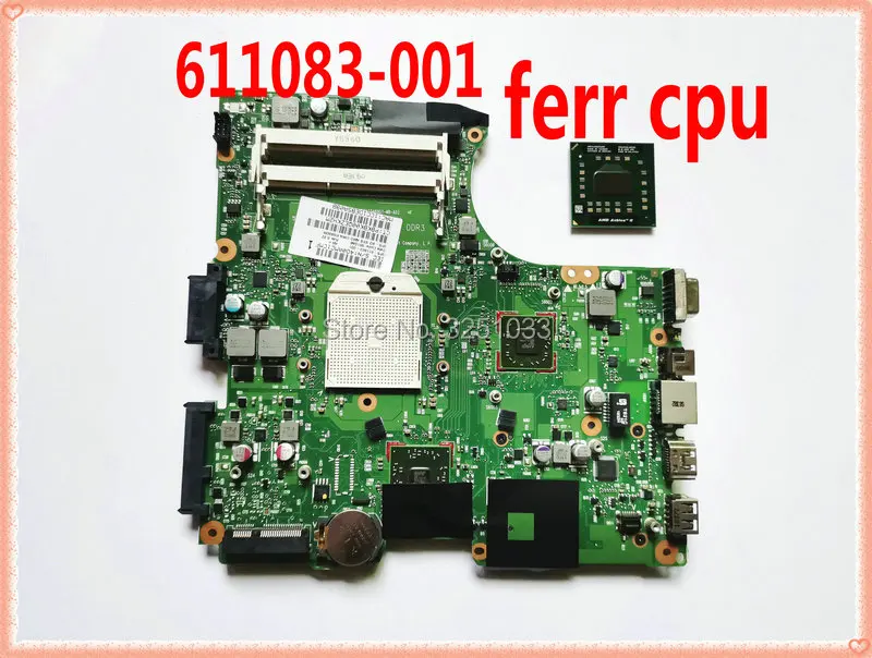 611803-001 HP Compaq 325 625 425 Notebook PC hp 625 325 CQ325 Mātesplati RS880 DDR3 pabeigta, pārbaudīta OK