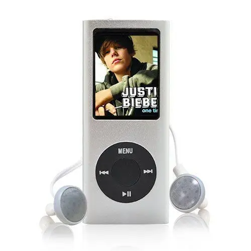 BGreen Mini Slim Metāla Korpusa Vāciņu MP3 Atskaņotājs Ar LCD Ekrānu, FM Radio Mikrofons, Balss Ieraksti, Filmu Atskaņotājs, Attēlu Skatītājs