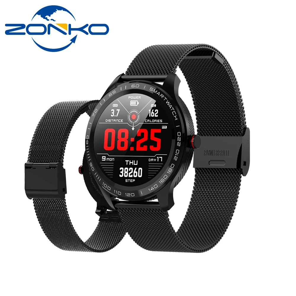 L9 EKG PPG Smart Skatīties Vīrieši Skābekļa sirdsdarbība Bluetooth Smartwatch IP68 Ūdensnecaurlaidīga Sporta Pulksteņi Vīriešu Sieviešu Asins Spiediens