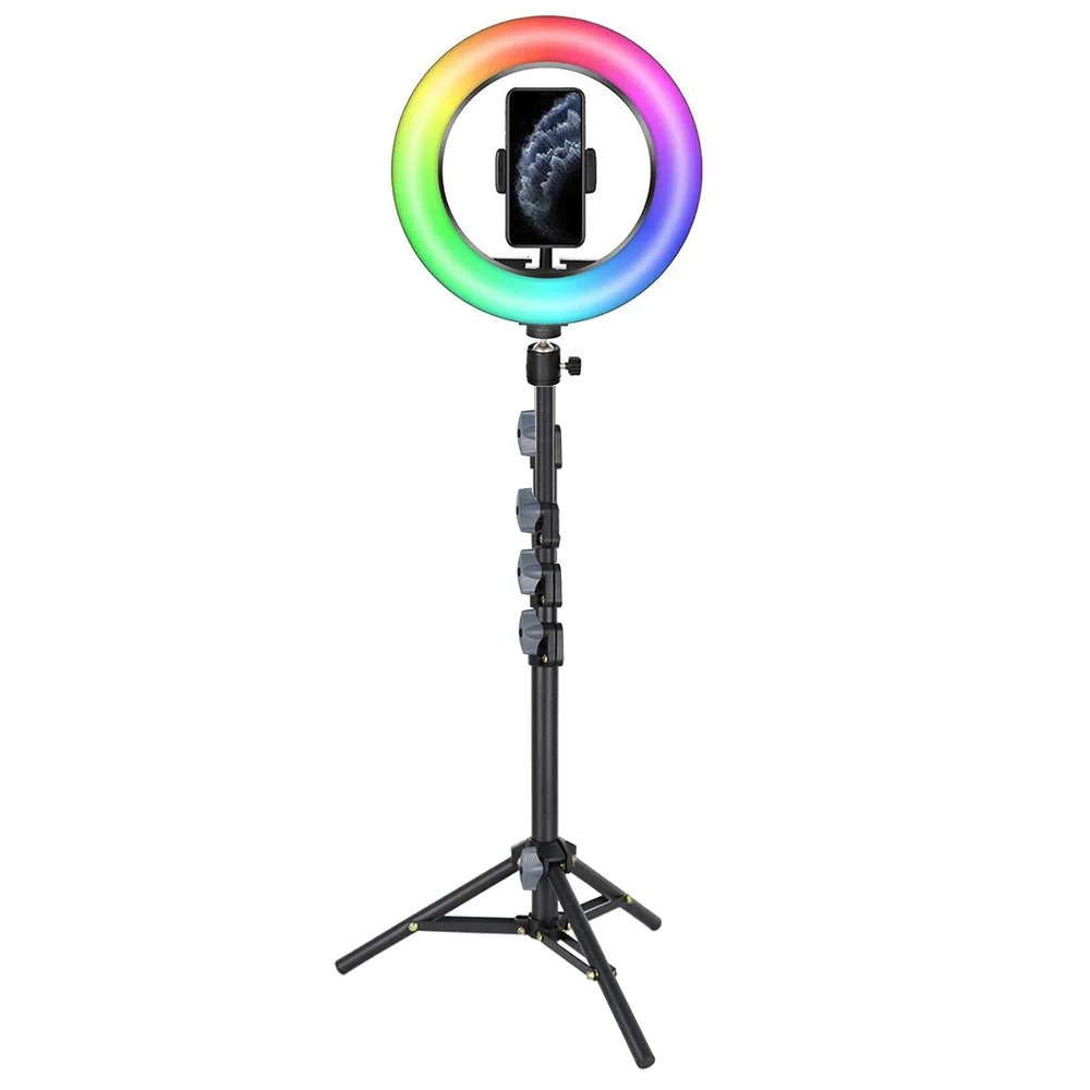 10inch 26cm LED Riņķa Gaisma ar Statīvu Tālruni, Tabletes Ņemot Selfie Video par Tiktok Youtube Foto Stuido Foto Apgaismojums