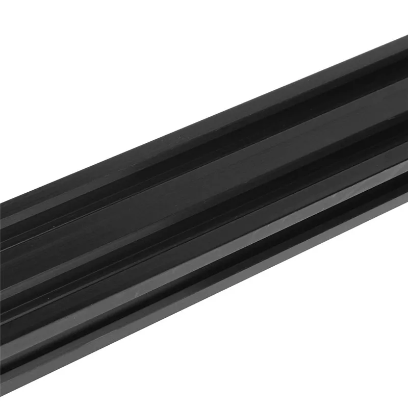 100-1000mm Black 2040 V-Slots Alumīnija Profilu Ekstrūzijas Rāmis CNC Lāzera Gravēšanas Mašīnas Rīku Kokapstrādes DIY