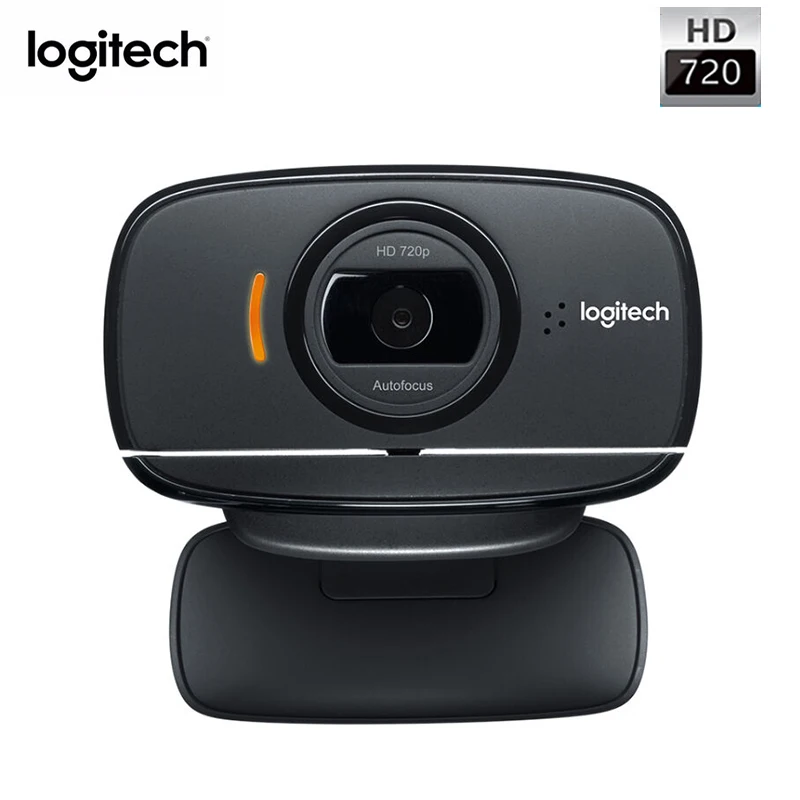 Logitech C525 HD Video Kameras, Datora Darbvirsmas Klēpjdatoru Smart Salokāms Auto Focus Ar Mikrofonu HD Kamera Windows 10/8/7