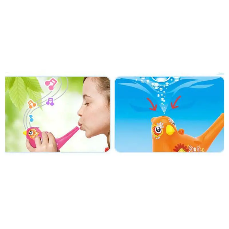 Krāsainu Zīmējumu Ūdens Putnu Svilpe Bathtime Muzikālo Rotaļlietu, Mazulis Priekšlaicīgi Mācības Izglītības Dāvanu Bērniem Rotaļu Mūzikas Instruments
