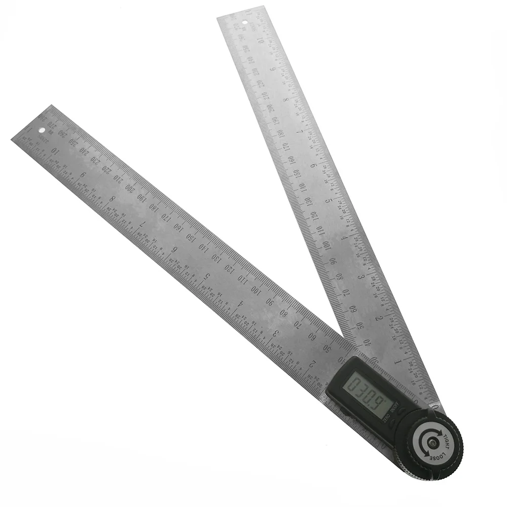 280mm/200mm Digitālo Transportieris, leņķa meklētājs valdnieks Inclinometer Goniometer Līmeņa Mērīšanas Rīks Elektronisko Leņķa Rādītājs