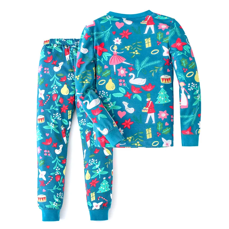 3-8T Bērnu Apģērbu Komplekti, Rudens Ziemas Meiteņu Kokvilnas Apģērbs, Dzīvnieku Iespiestas Jaunas (Top + Elsas Suņi Uzvalks Outwear Bērniem, Populārs Komplekts