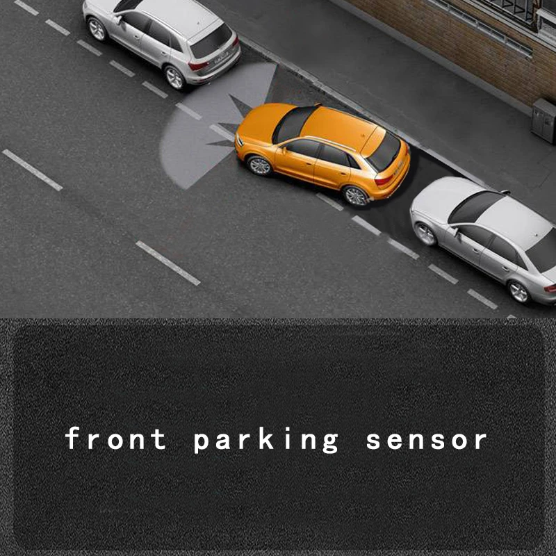Auto Auto Parktronic priekšā parkošanās sensoru komplekts palīgs sistēma ar LCD monitoru, Svilpe balss Skaļumu var noregulēt auto Universal
