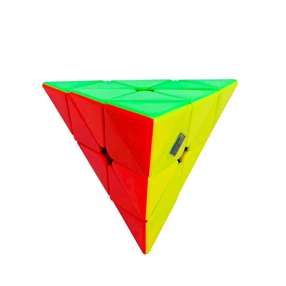 Magic Cube 3x3x3 Ātrums Classic Profesionālās augstas kvalitātes Piramīdas Trešais-lai Vērpjot Puzzle Cube Magico Uzlīmes Bērniem Rotaļlietas