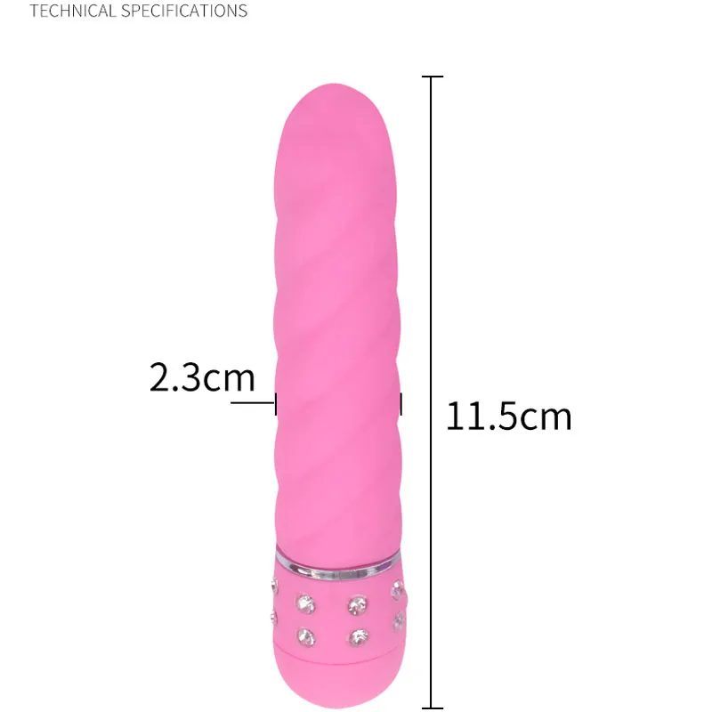 Spēcīgs Mini Vibrators Classic Tiny AV Lodi, klitora, g-spot stimulācija masturbācija seksa rotaļlietas sievietēm Anālais plug vibrējošais