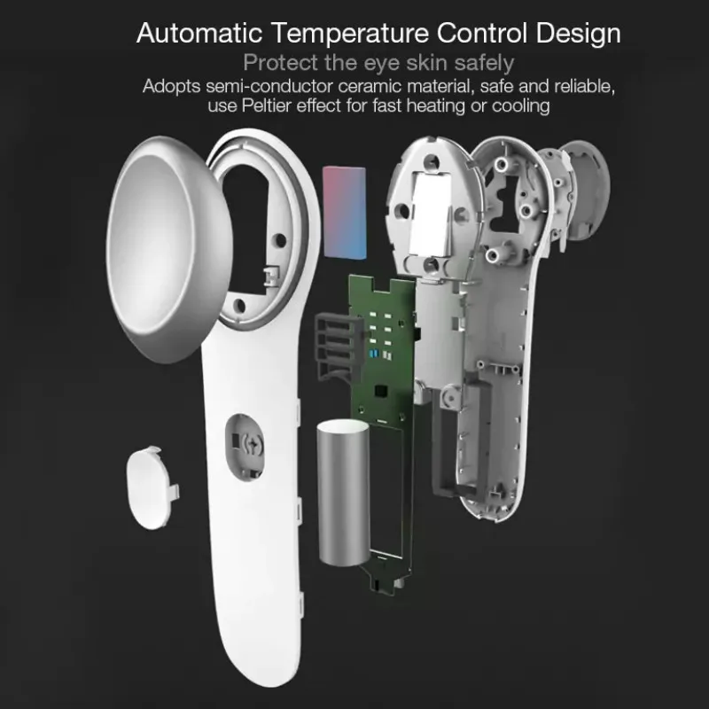 Youpin LF Auksts, Silts Acu Massager Auto Smart Temperatūras Sensors Mini Vibrators, Acu Pārnēsājamas Elektriskās Ierīces Izbalināt Tumšs Aplis
