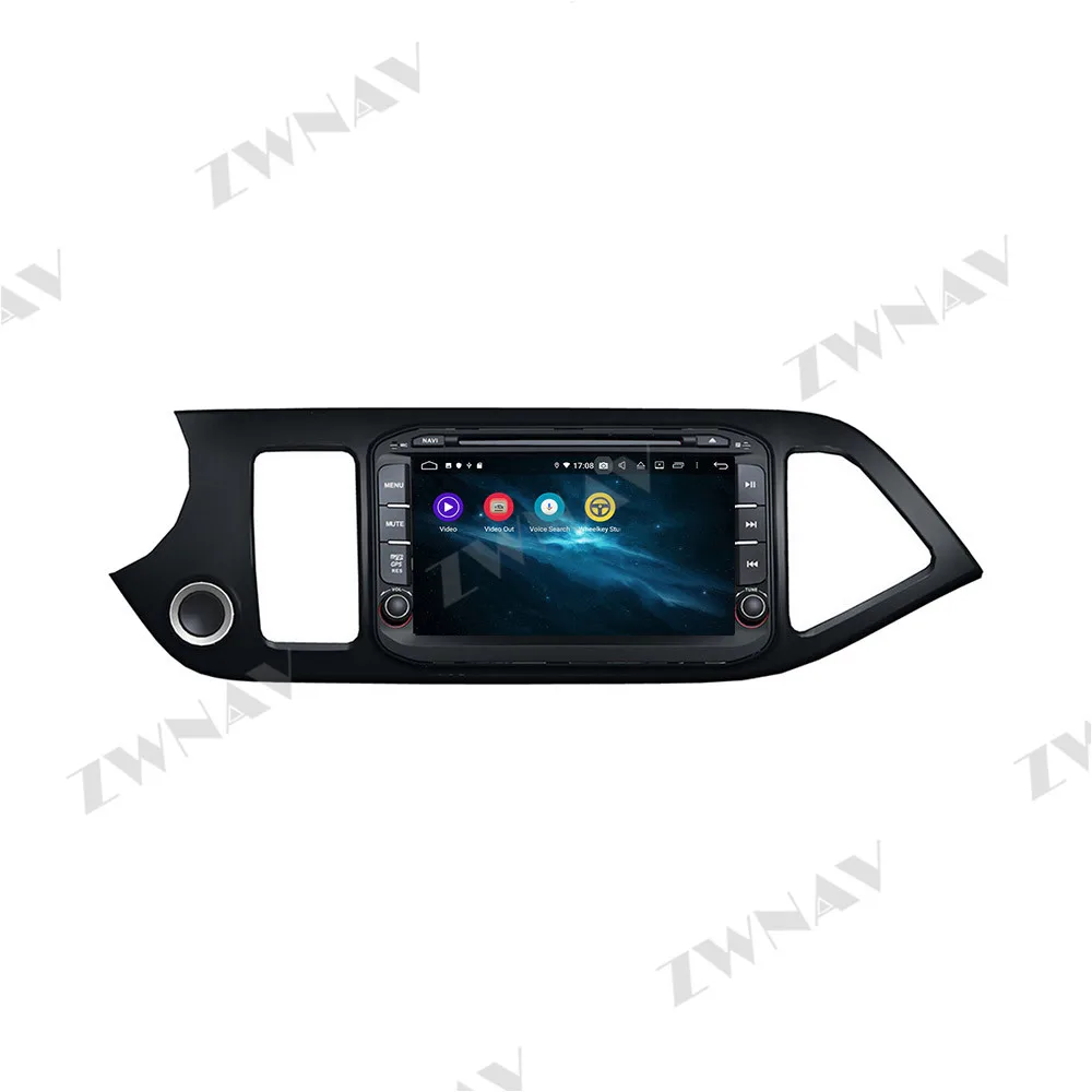 PX6 4+64G Android 10.0 Auto Multimedia Player KIA PICANTO no RĪTA 2011. - 2016. gada Navi Radio navi stereo IPS skārienjutīgais ekrāns, galvas vienības