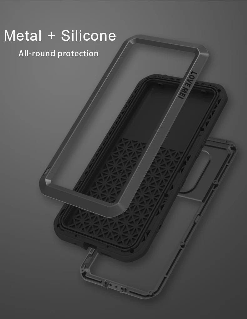 MĪLESTĪBA MEI, Metāla, Alumīnija Gadījumā Sony Xperia XZ4 Segtu Spēcīgs Bruņas Triecienizturīgs Dzīves Waterproof Case For Sony Xperia 1 Coque