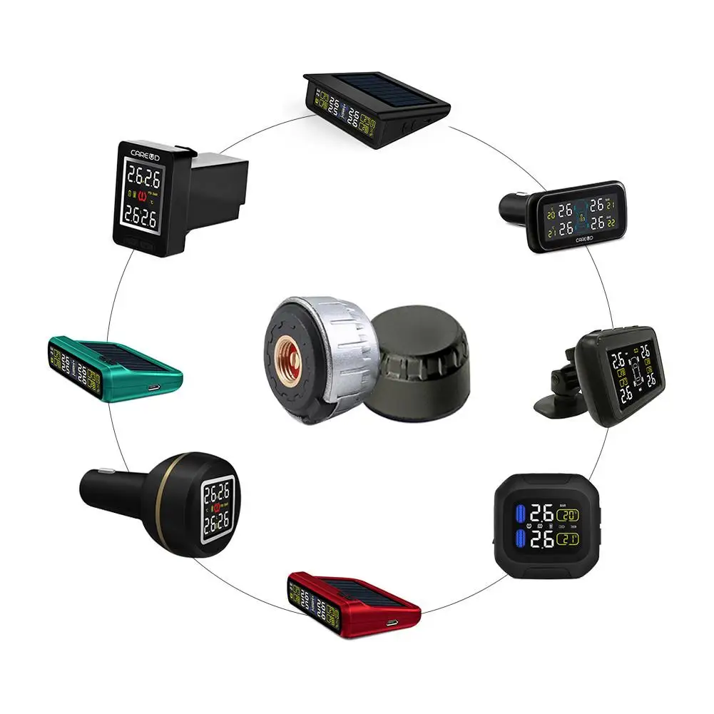 1GB Riepu Spiediena Monitoringa Sistēmu, Sensoru, WI Motociklu TPMS Sensori CAREUD M3 D580 T318 T86 T880 T881 U901 U906 U912 U903