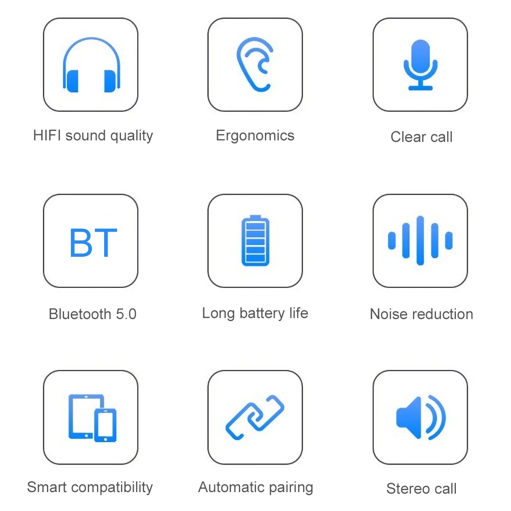 T6 TWS Bezvadu Bluetooth Bezvadu Touch Kontroli Ūdensizturīgs Austiņas 5.0 Austiņas Spēļu Earbuds Austiņas