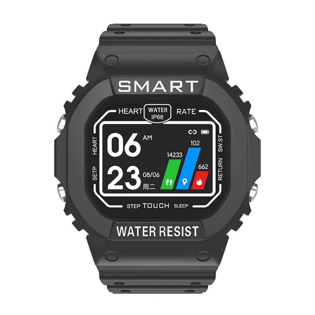 K16 Smart Skatīties Vīrieši Ekrāna Pulksteņi Sirdsdarbības Ātruma Monitors, Asinsspiediena Fitnesa Tracker Smartwatch Ūdensizturīgs Smart Rokas Pulkstenis