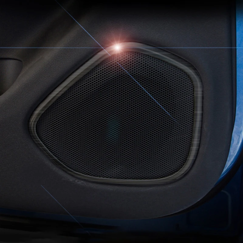 4gab Nerūsējošā Tērauda Automašīnas Durvis Stereo Skaļruņu Audio Skaņas Rāmis Gredzenu, Vāku Apdare Piederumi Volvo XC60 2018 2019 2020