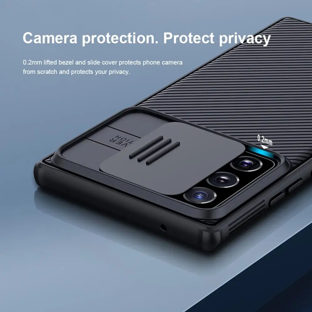 Nillkin Samsung Galaxy Note 20 Ultra Camshield Vāciņu, Virziet Kameru Aizsargātu Gadījumā, Samsung, Ņemiet vērā, 20 S21 Ultra S20 Plus FE 5G