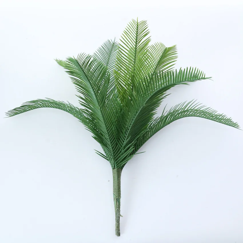 Simulācijas Augu Plastmasas Dzelzs Koks Viltus Ziedu Sākuma Apdare Sāgo Palmu Dārzs Apdare, Dizains Plastmasas Zaļās Lapas, Mūžzaļo