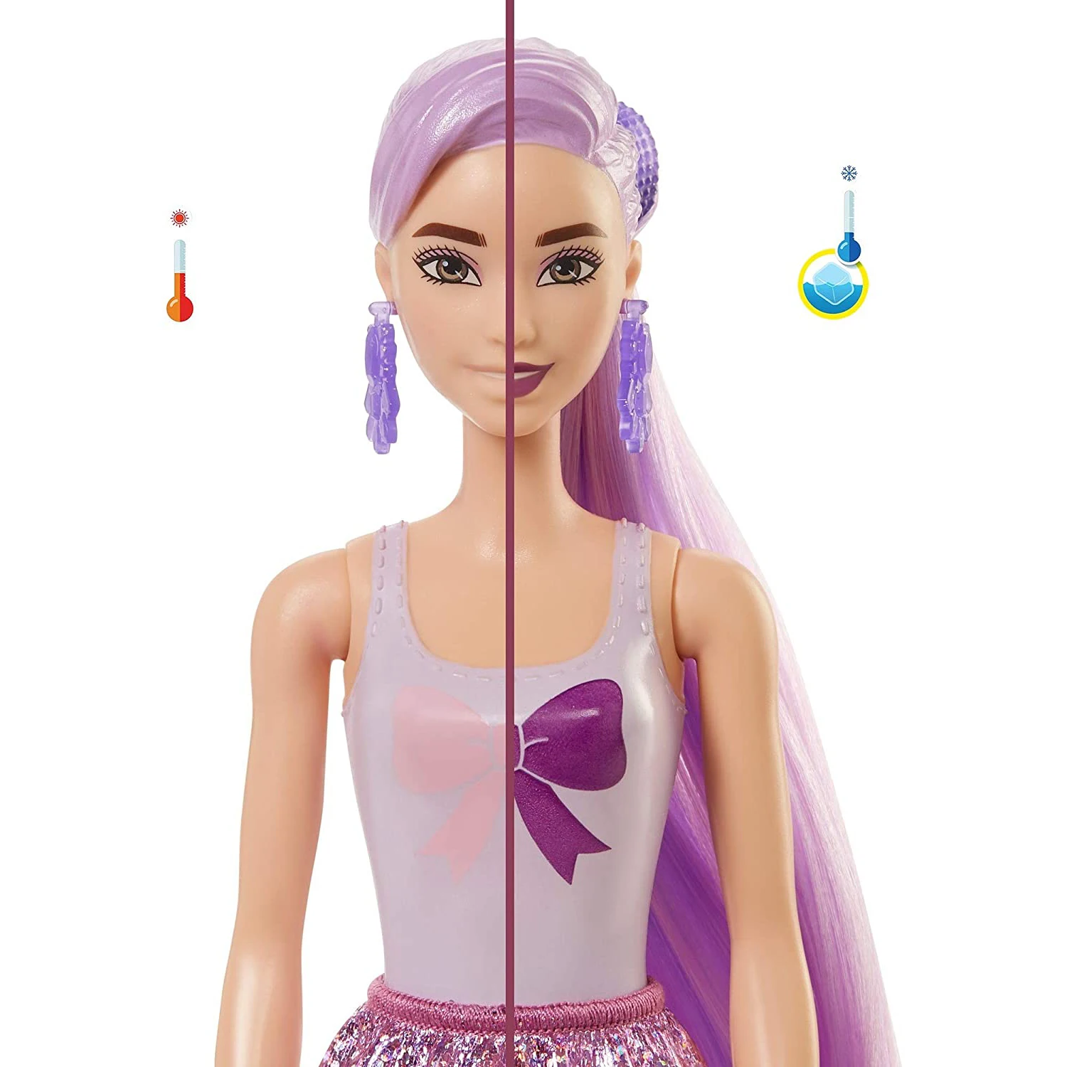 Jaunā Barbie Sākotnējo Krāsu Atklāj Lelle Princese Boneca Grims Rotaļlietas Piederumi Mirdzumu Sērijas Blind Lodziņā Barbie Lelle Rotaļlietu GWC55