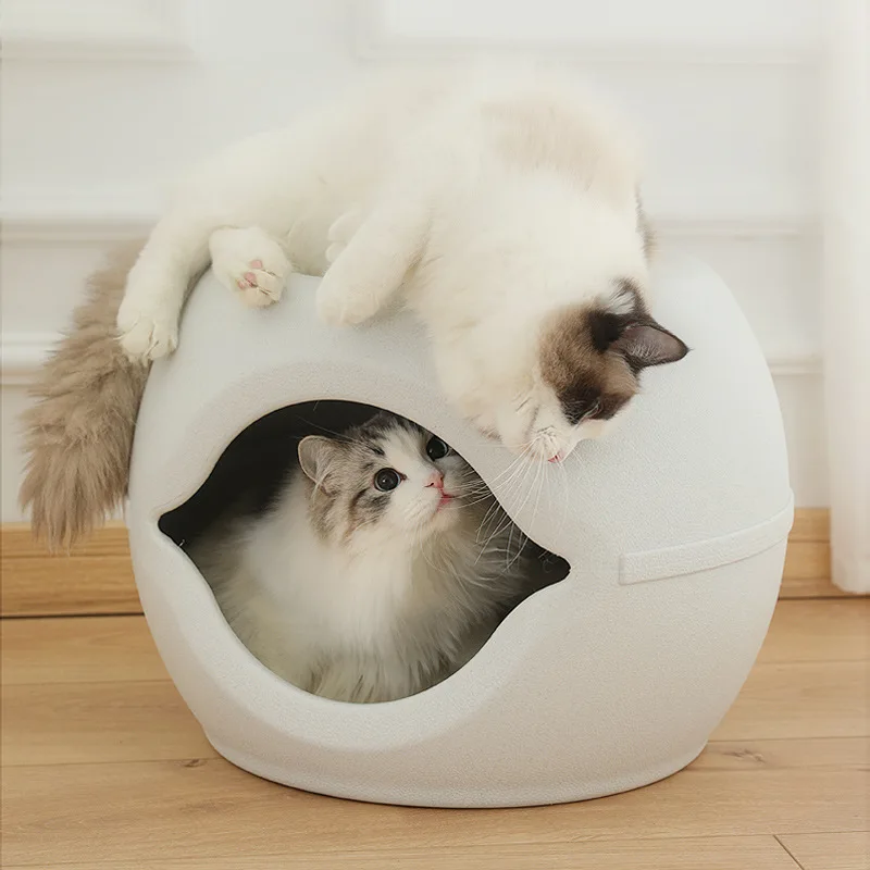 Jaunais Four Seasons Mājdzīvnieku Audzētava Modes Vienkāršu Plastmasas Pet Mājas Kaķis Izkārnījumos Kaķu Audzētava