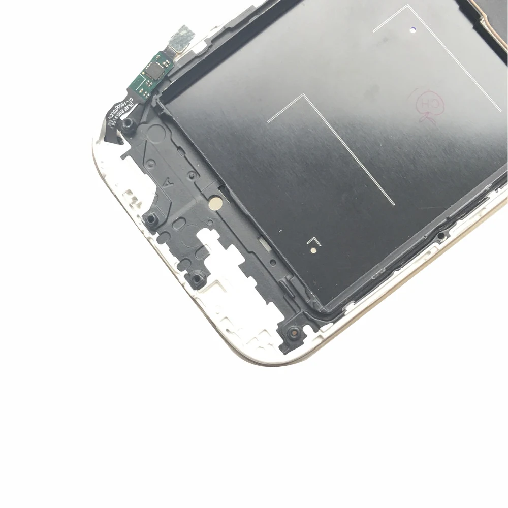 Augstas Kvalitātes LCD SAMSUNG Galaxy S4 i9500 LCD ekrāns ar Rāmi GT-I9505 I9500 i9505 i337 Touch Screen Digitizer
