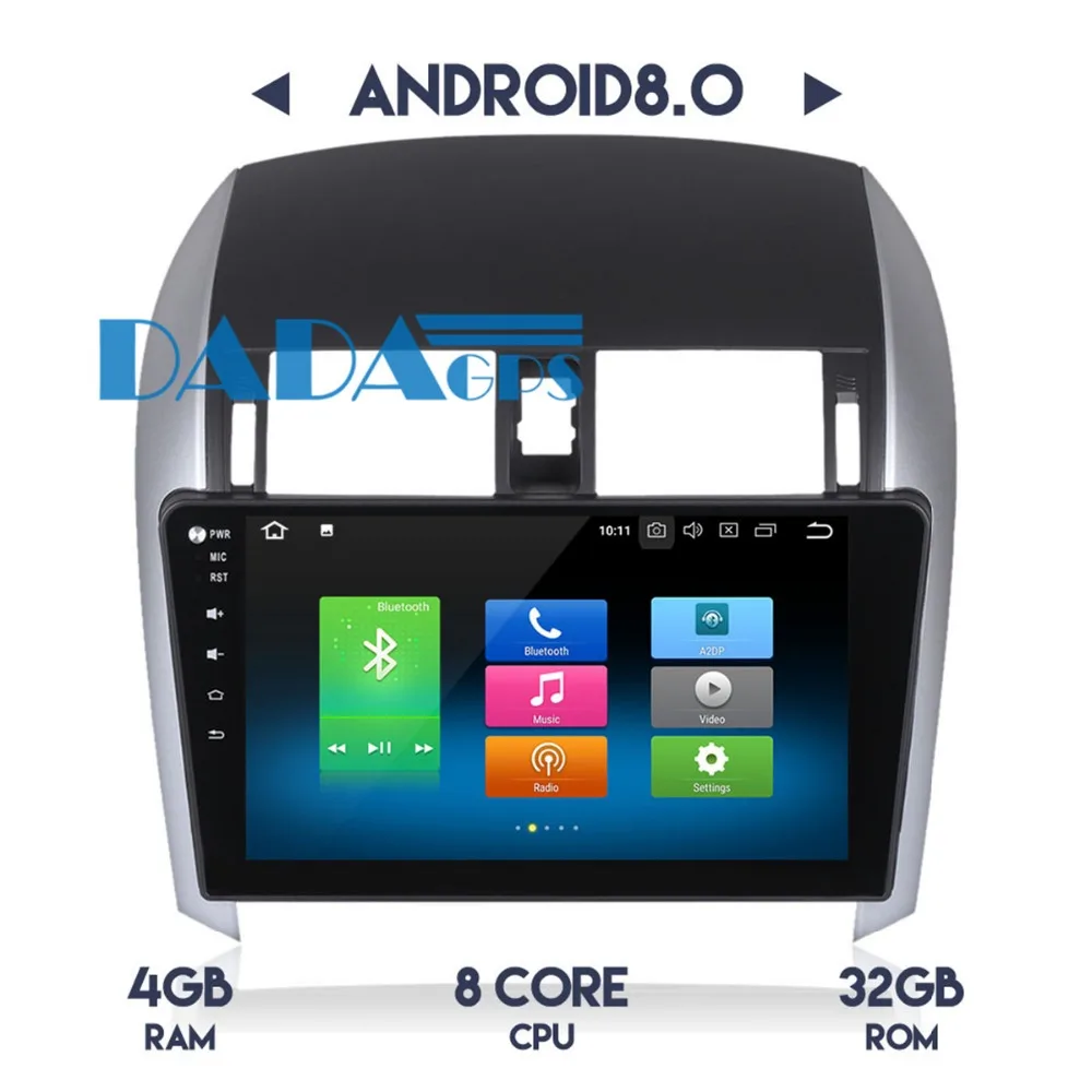 Android 9.0 4 GB 8 Kodolu Auto Radio Stereo GPS Navigācijas Toyota Corolla 2007. - 2011. gadam nr. DVD Atskaņotājs Multivides Audio Headunit Auto