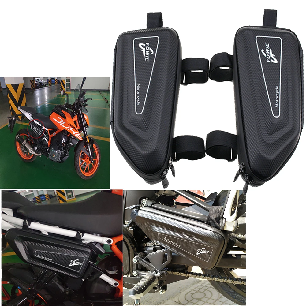 Par Honda Kawasaki Yamaha KTM, BMW, Ducati 502c Motociklu Soma Pusē Seglu Ūdensizturīgs Hards Korpusa Sānu Spilvenu Paketi, Instrumentu Soma