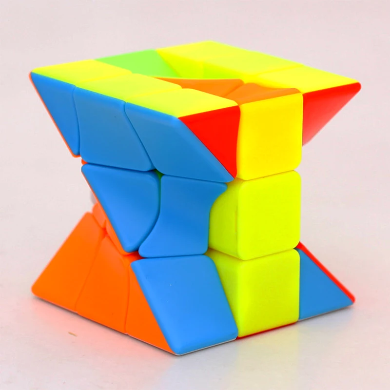 Zcube 3x3 Torsionu Magic Cube Coloful Savīti Cube Puzzle Rotaļlieta Stickerless Mīklas 3x3x3 Kubi Izglītojošas Rotaļlietas Bērniem