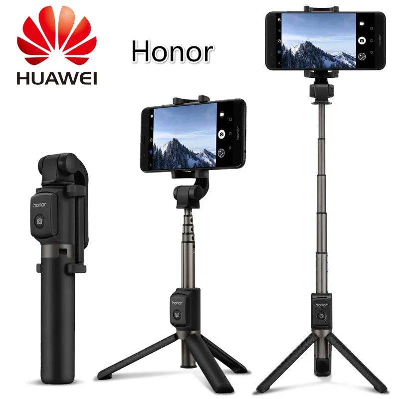 HUAWEI Honor Bluetooth Ceļojuma Statīvu (Bezvadu) selfie nūju statīvs combo 360 grādu bezmaksas rotācijas viegls un pārnēsājams