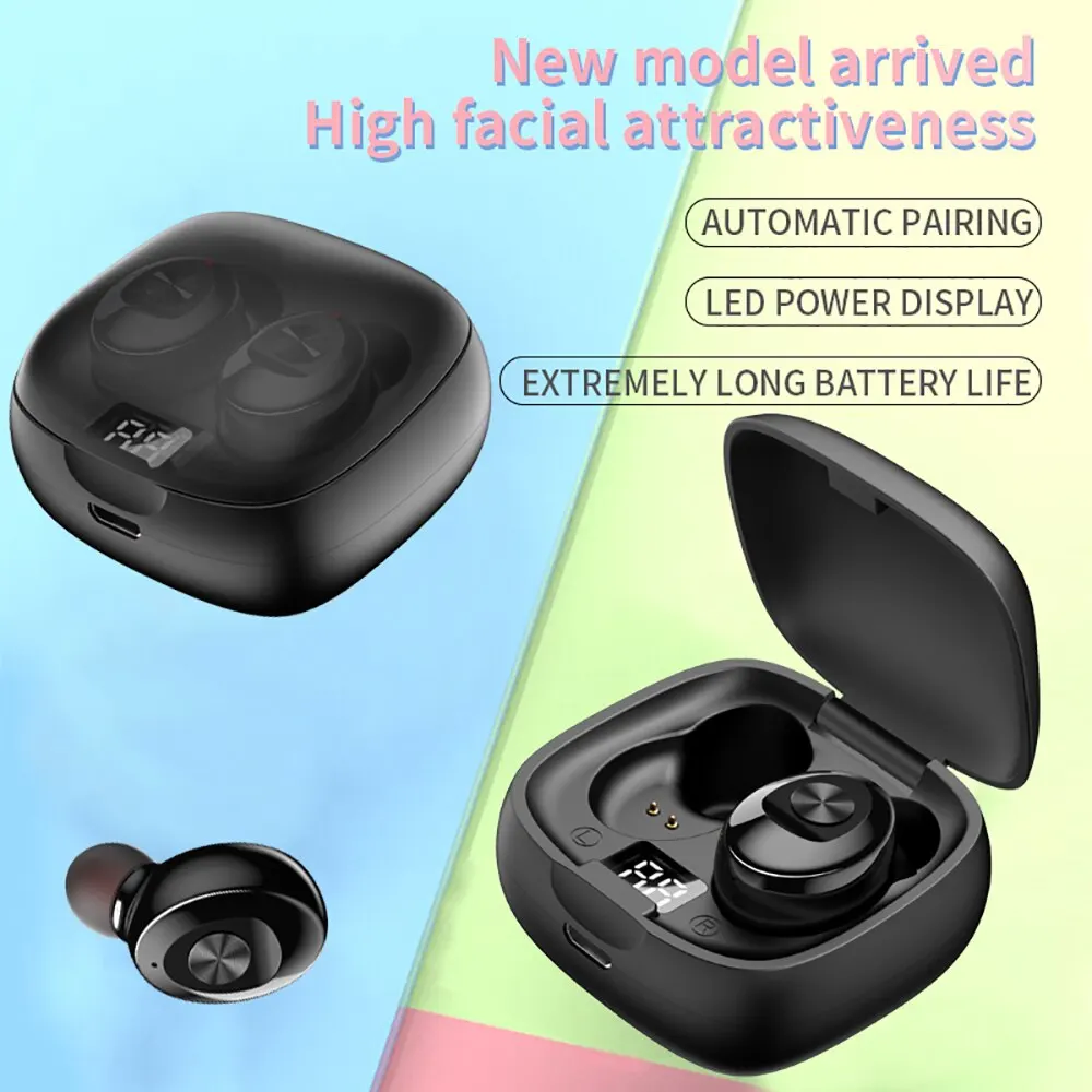 XG8 Bluetooth Bezvadu Austiņas TWS HD Stereo IPX5 Ūdensizturīgs Mini Earbuds Austiņas Ar Uzlādes Box Mūzika Sports 5.0 Austiņas