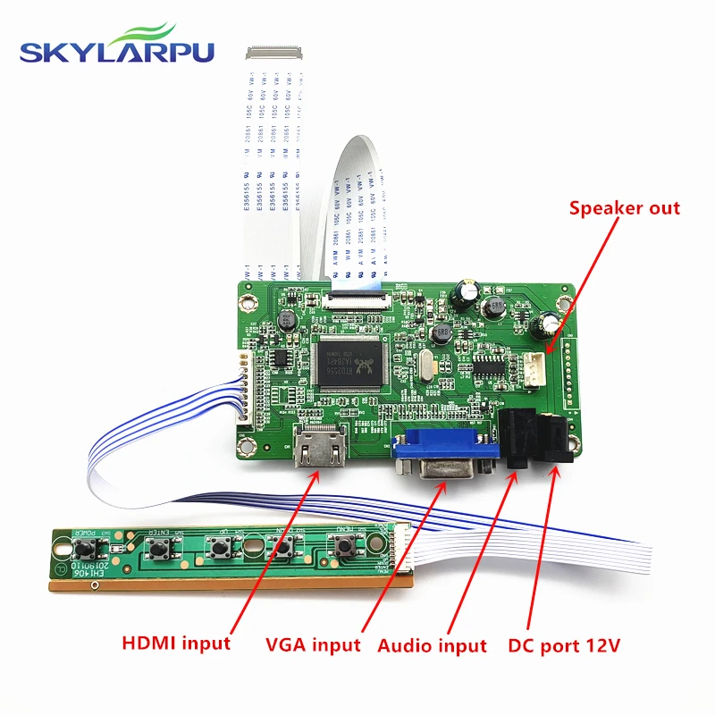 Skylarpu komplekts NT156FHM-N41 NT156FHM-N31 NT156FHM-N61 HDMI + VGA LCD LED LVDS, EDP Kontrolieris Valdes Vadītājs Bezmaksas piegāde