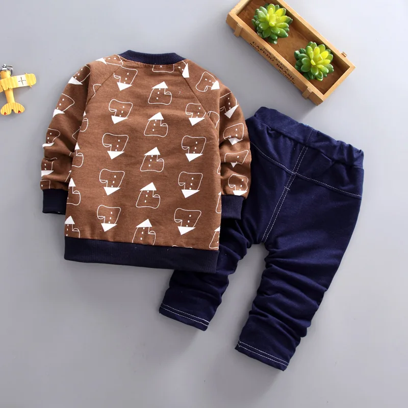 BibiCola zēnu pavasara rudens apģērbu komplekti bērnu sporta kostīms zēns modes bērni tracksuit nosaka gadījuma oficiālu džentlmenis tērpiem