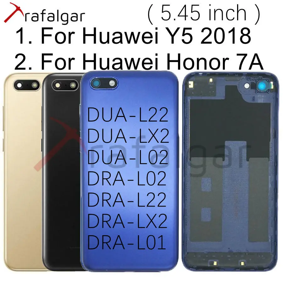 Par Huawei Y5 Ministru 2018 Atpakaļ Akumulatora Vāciņu Aizmugurējo Durvju Mājokļu Gadījumā nevar Aizstāt, Lai Huawei Honor 7.A Akumulatora Vāciņu, lietojot Kameras Objektīvs