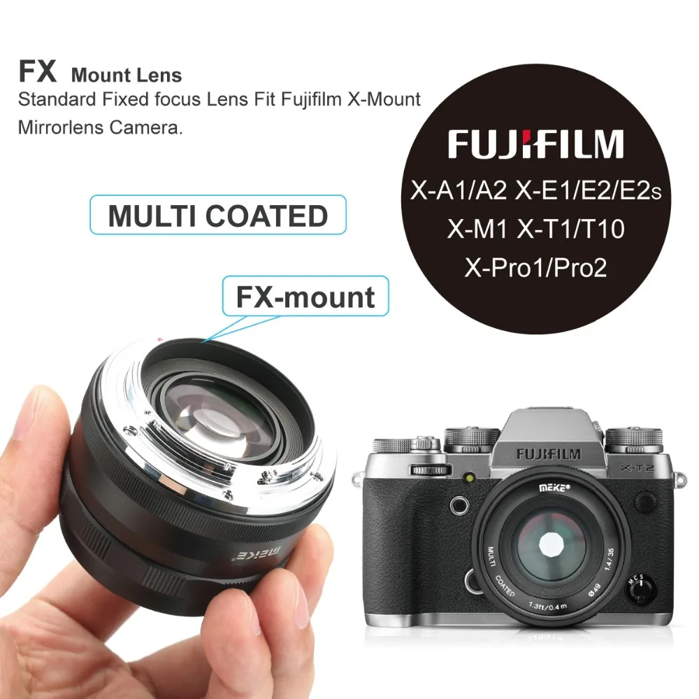 Meike MK-35-35mm 1.4 f1.4 Lielas Diafragmas Manuālā Fokusa objektīvu APS-C Sony NEX3/3N/5/5T/5R/5N/NEX6/7/a5000/a5100/a6000/a6300