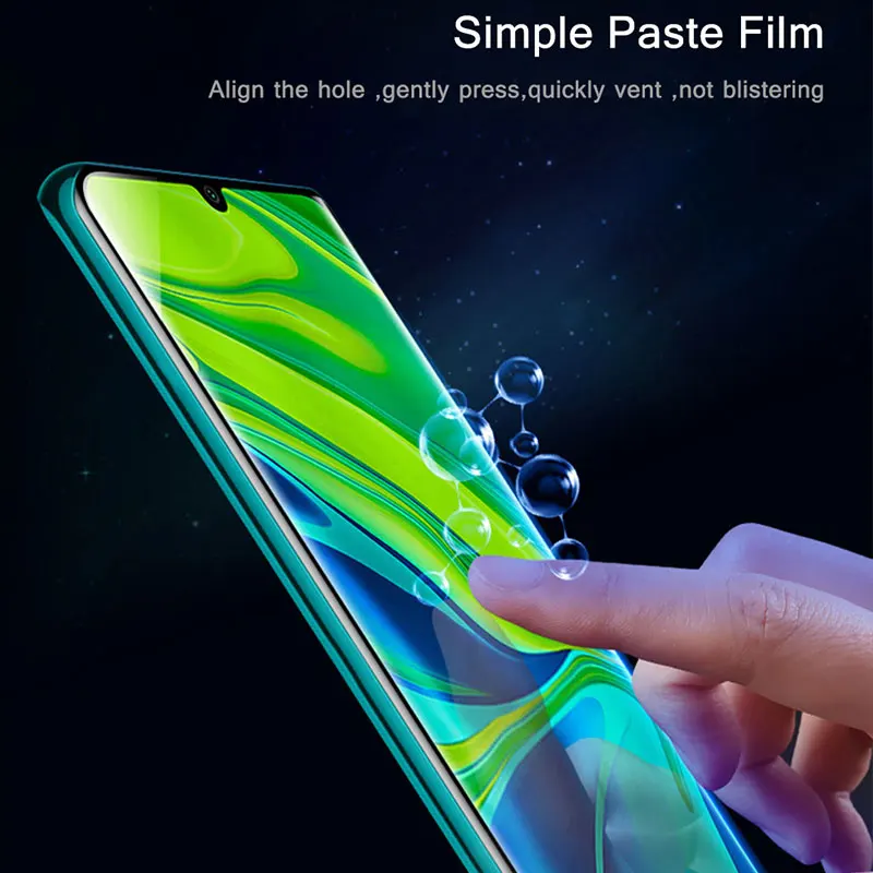 Stikla Xiaomi Mi, Ņemiet vērā, 10 Rūdīta Stikla Izliektas Pilnībā Segtu Ultra-plānas Ekrāna Aizsargs, Stikla Xiaomi Mi Note10 Pro Films