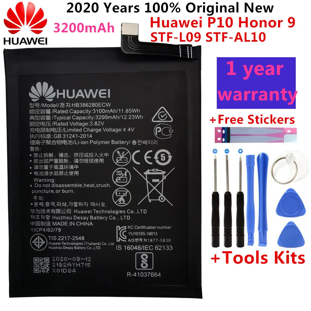 HuaWei Oriģinālo Akumulatoru Huawei Honor 7 9 P9 P10 P8 Lite Mate 8 9 10 Pro P20 Pro Nova 2, Plus 8 godu 7C 5C akumulators 7A