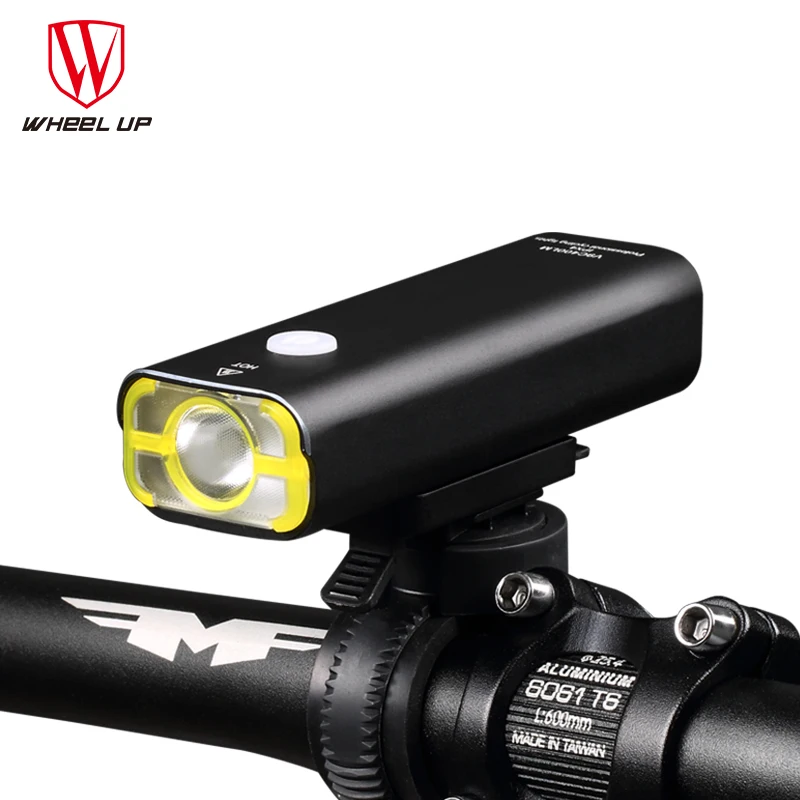 RITEŅU AUGŠU Velosipēdu Velosipēdu Gaismas USB Uzlādējams LED Bike Light MTB Kalnu Ceļu Priekšā, Stūres Flashligh Lāpu un Lukturu