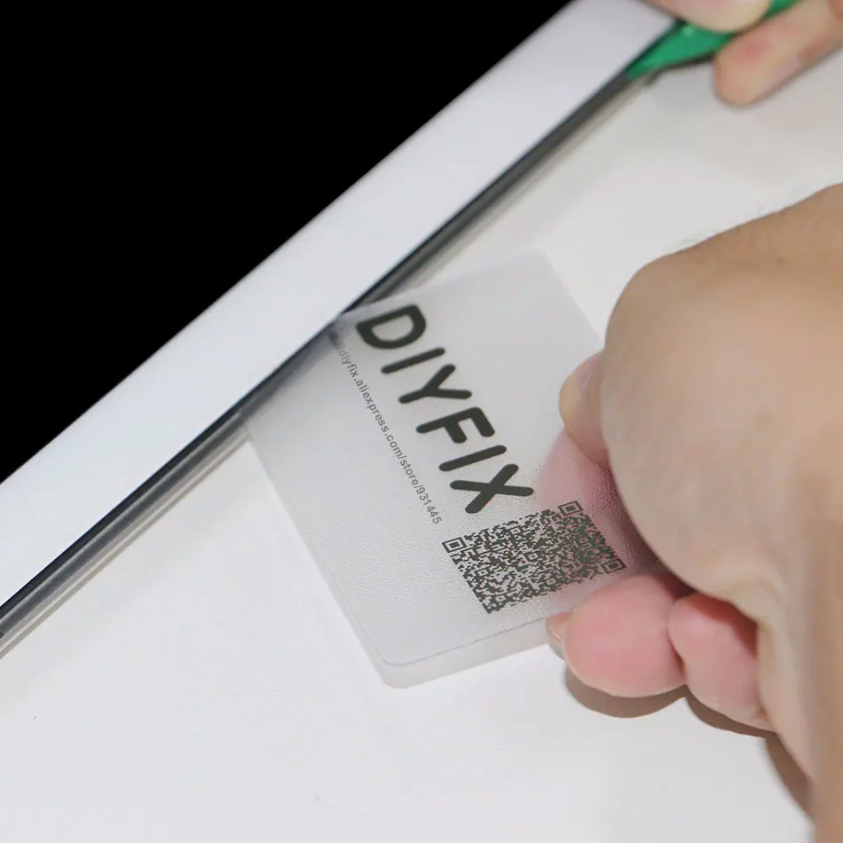 DIYFIX 30Pcs Ērts Plastikāta Kartes Pry Atvēršanas Skrāpi iPad Planšetdatoru, Mobilo Tālruni, Līmēto Ekrāns / Atpakaļ, Mājokļa Remonta Rīku