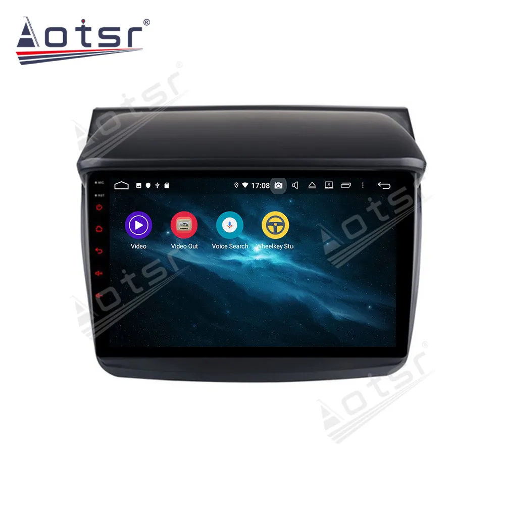 2 Din Android 10 DSP Auto Multimedia Player Mitsubishi PAJERO Sport 2 L200 Triton 2008-Navi Audio Radio Stereo galvas vienības
