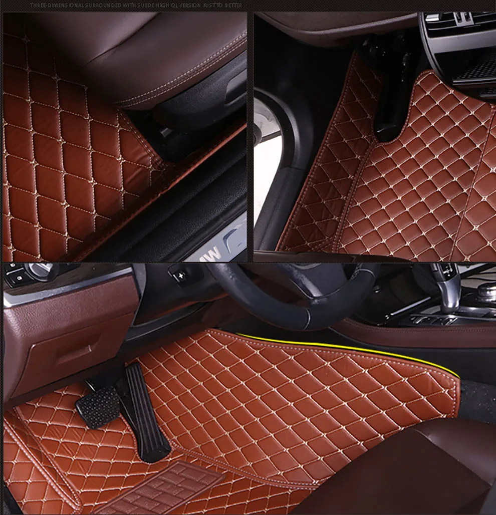 Kalaisike Pasūtījuma LOGO automašīnas grīdas paklāji Chrysler 300c 300s Sebring PT Cruiser Grand Voyager car styling, Automašīnu aksesuāri