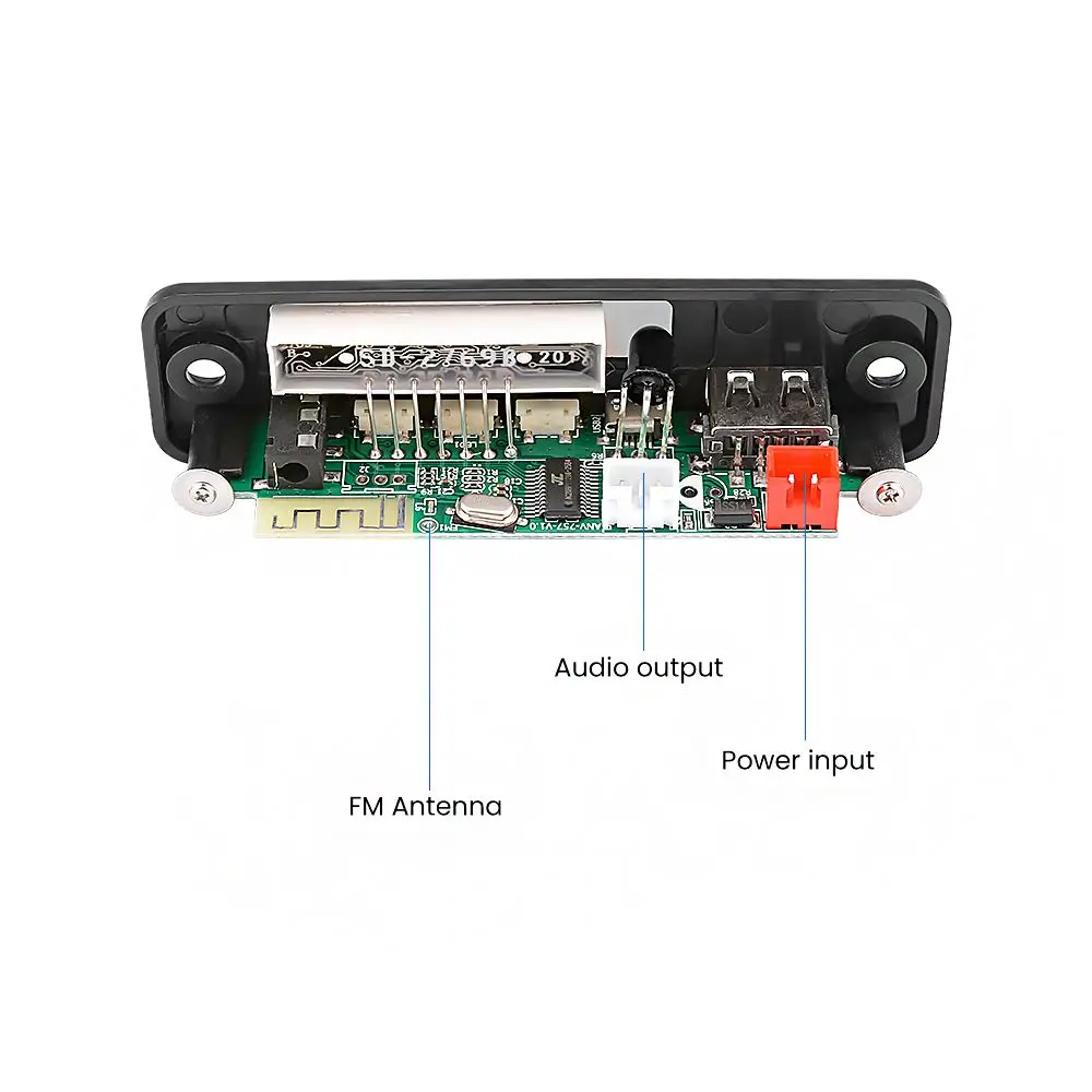 Bluetooth Dekoderi MP3 Audio TWS Bezvadu Spektra LED Displejs APE Bezzudumu Dekodēšanas TWS Atbalsts FM, USB, 3,5 MM AUX U diska EQ Auto