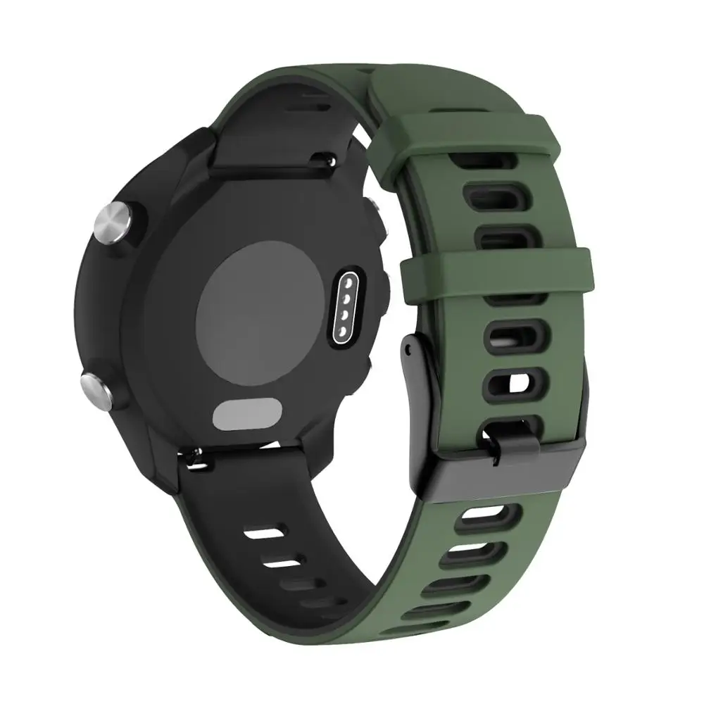 Par Garmin Priekštecis 245/245M modes mīksta silikona nomaiņa, siksniņu Rokassprādze smartwatch augstas accessorie Par Garmin Priekštecis