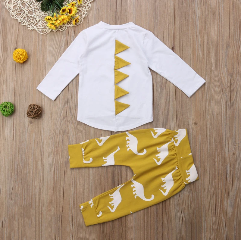 Pudcoco ASV Akciju Toddler Bērniem, Baby Boy Gadījuma Tērpiem, Drēbes ar garām Piedurknēm T-krekls, Bikses 2PCS Set Tracksuit