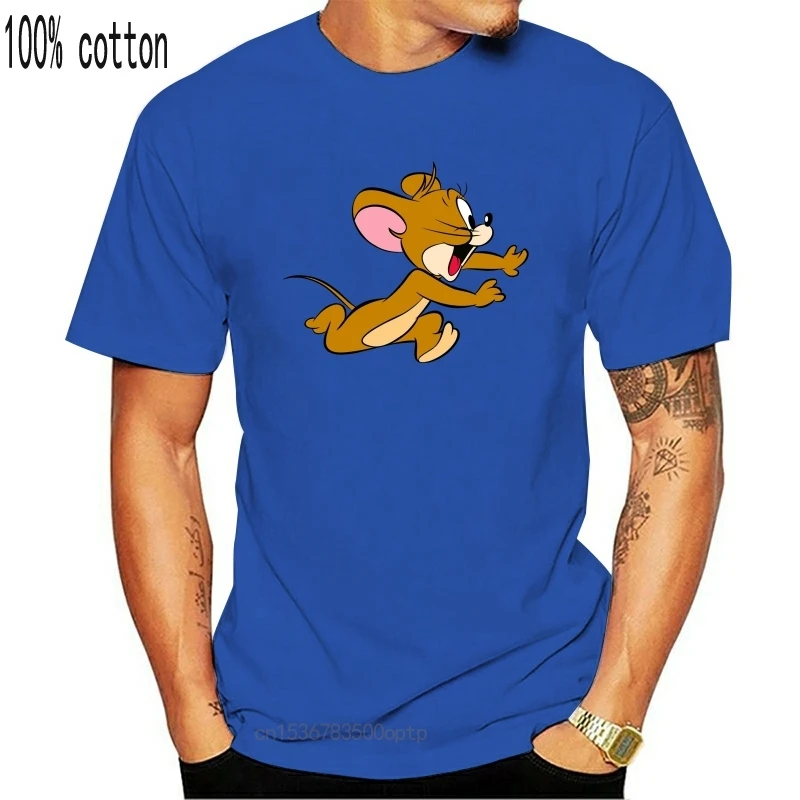 Klasiskās Multiplikācijas filmu Toms un Džerijs Iespiests T Krekls Vīriešiem ar Īsām Piedurknēm Topi Smieklīgi Tee Harajuku T Camisetas Hombre Zēnu T-krekls O289