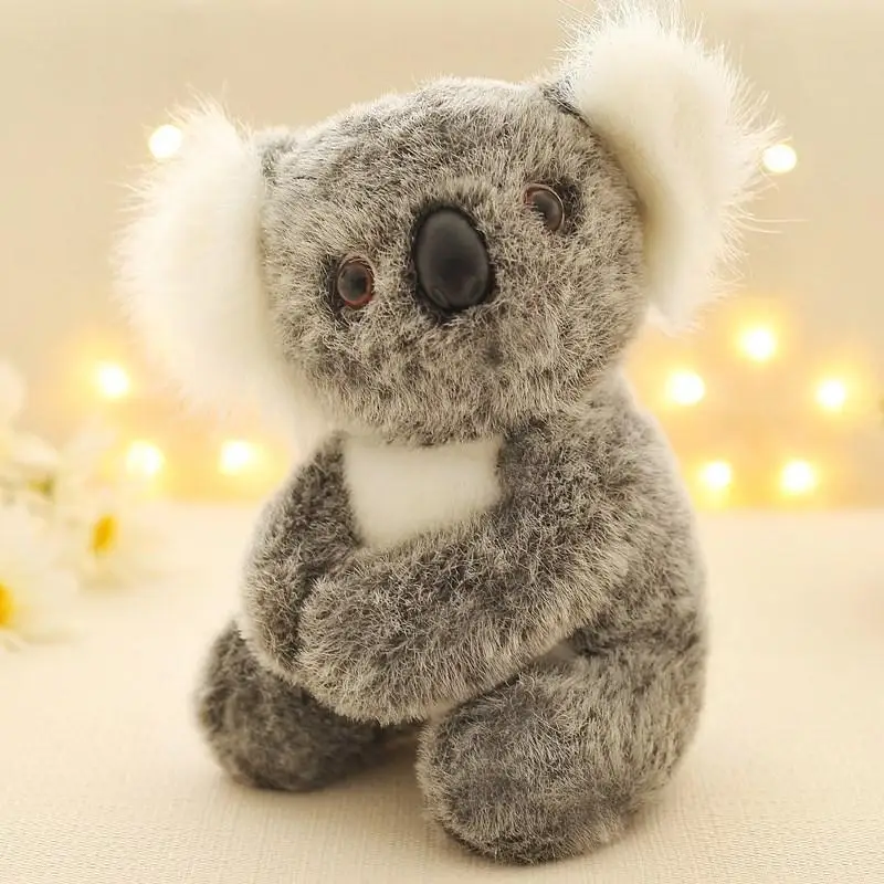 17cm Koala Mīkstās mīkstās Plīša Rotaļlietas Bērniem Maziem Koala Lācis Plīša Lelle Cute Baby Rotaļlietas Ziemassvētku Dāvanu Dzimšanas dienā