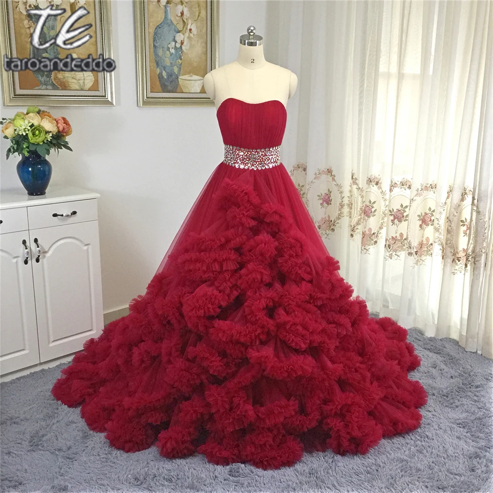 Luksusa Princese Mākonis Kāzu kleita Mežģīņu Tilla Bordo Bumbu Kleita Frēzēšana Vērtnes Līgavas Kleita Ir 2021. Vestido De Noiva Mariage