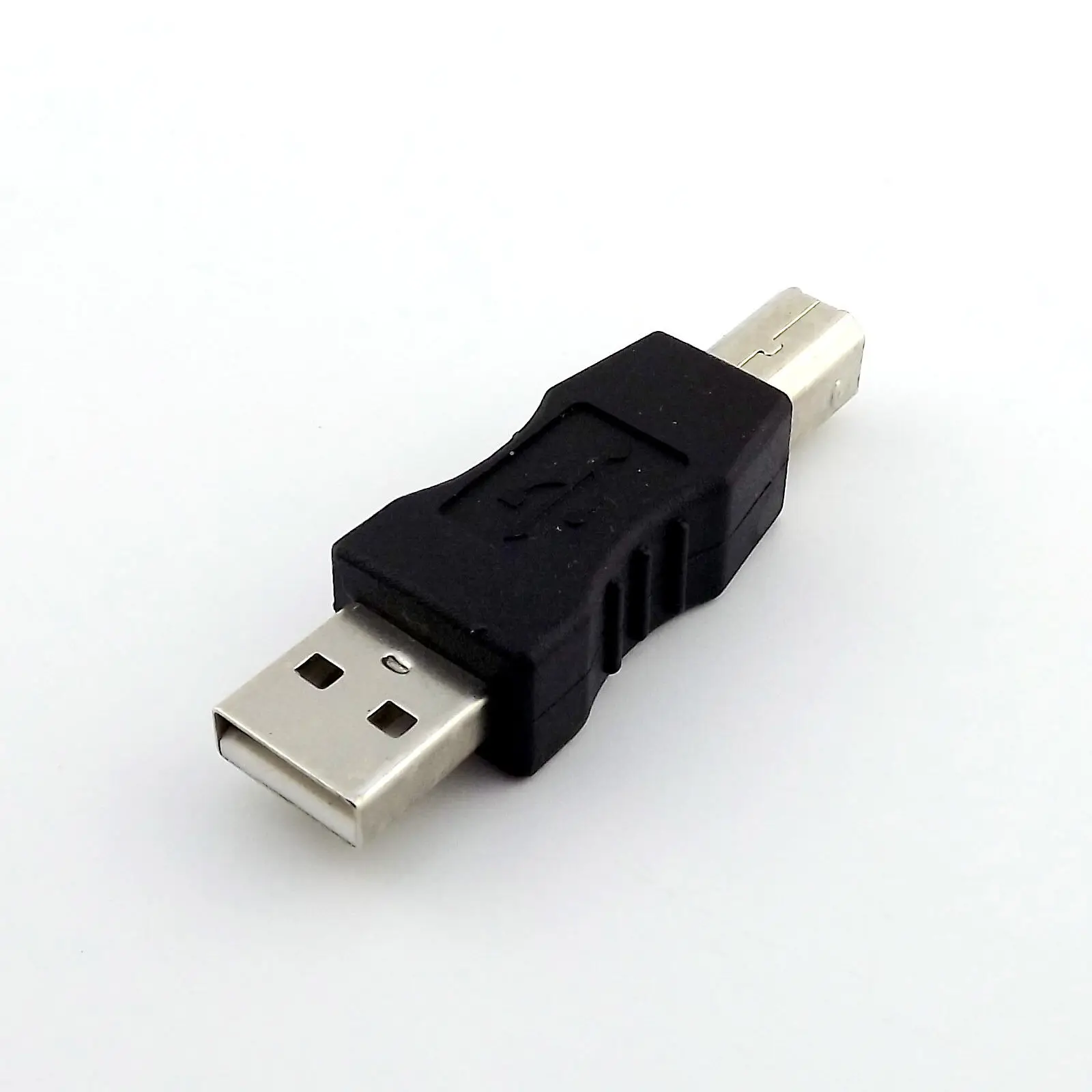 10pcs USB 2.0 Type A Male-B Vīriešu Printeris, Skeneris Ostas Pārveidotāja Adapteris Savienotājs