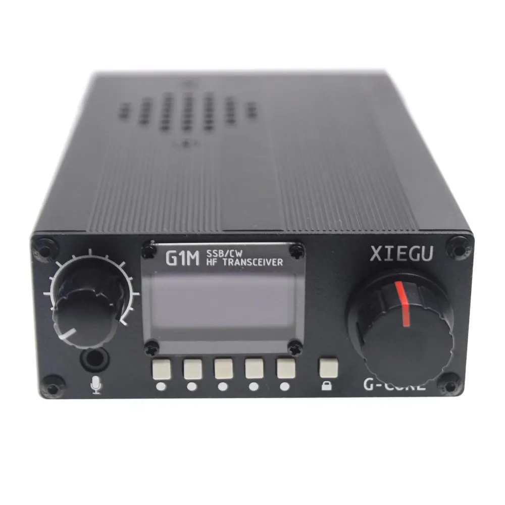 XIEGU G1M HF Raiduztvērēju Šķiņķis SSB/CW 0.5-30MHz Moblie divvirzienu Radio QRP G-CORE SDR Amatieru Radio