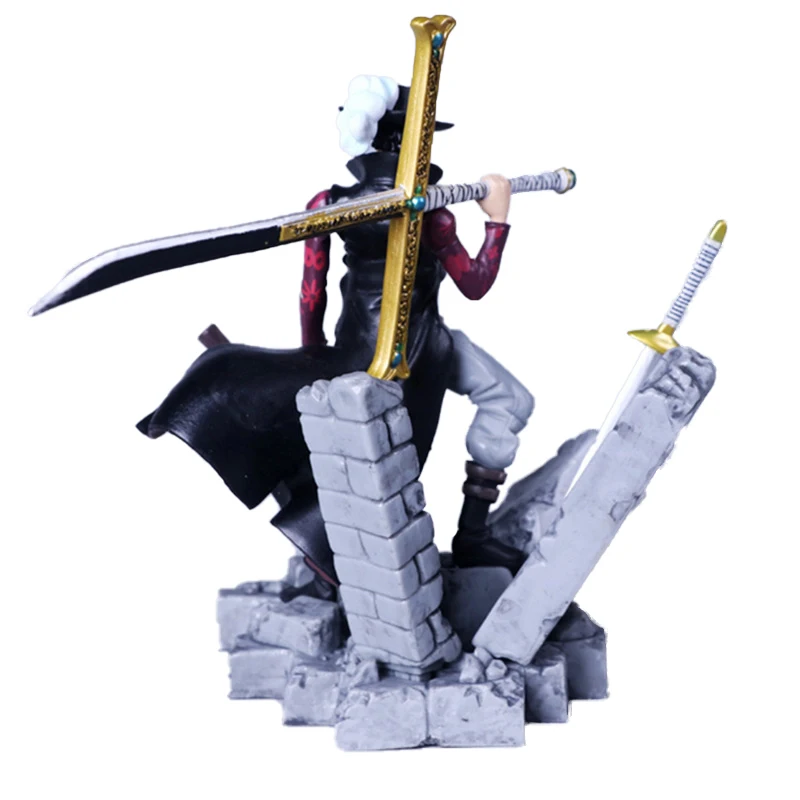Viens Gabals GK Dracule Mihawk Modelis Rīcības Attēls, Anime PVC Kolekcijas Rotaļlietas Bērniem Darbvirsmas Apdare Jaunā Gada Dāvanu Figma