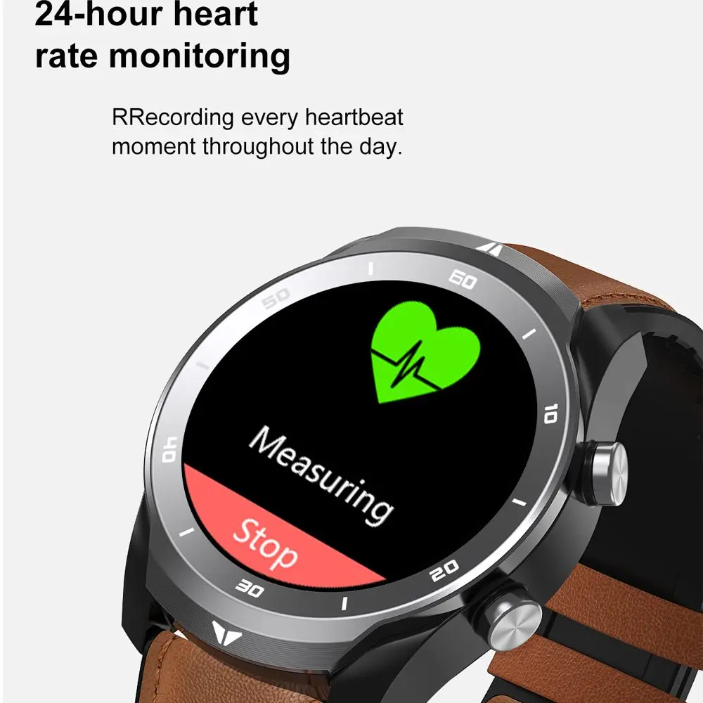 360*360 Pikseļi Smart Skatīties Vīrieši DTNO.1 DT79 EKG Sirds ritma O2 Monitoru 560 mAh Akumulators Bluetooth Zvanu Biznesa Smartwatches 2020